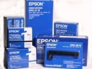Epson C43S015376/ERC-38-BR Nylon black+red, 1,500K characters for Epson ERC 30
