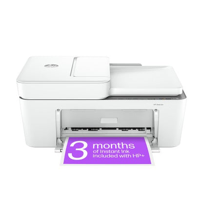 HP DeskJet 4220e Wireless All-in-One Color Printer, Instant Ink; Copier, Scanner