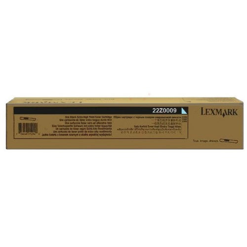 Lexmark 22Z0009 Toner cartridge cyan, 22K pages for Lexmark XS 955