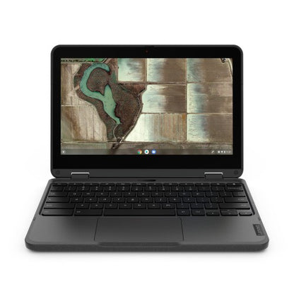 Lenovo 500e Chromebook Gen 3 (Intel) Intel® Celeron® N N5100 29.5 cm (11.6") Touchscreen HD 8 GB LPDDR4x-SDRAM 64 GB eMMC Wi-Fi 6 (802.11ax) ChromeOS UK English Grey