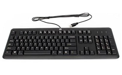 HP 672647-333 keyboard Universal USB Dutch Black