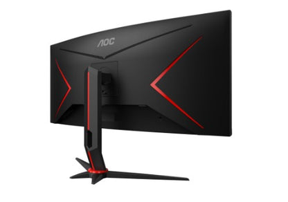 AOC G2 CU34G2XP computer monitor 86.4 cm (34") 3440 x 1440 pixels UltraWide Quad HD LED Black, Red