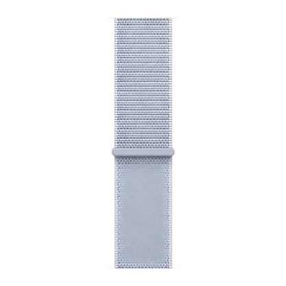 Apple Watch Series 10 GPS 46mm Silver Aluminium Case with Blue Cloud Sport Loop