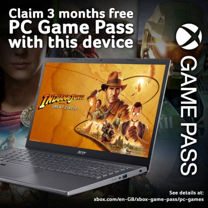 Acer Aspire 5 5 A515-57G Laptop - Intel Core i5-1235U, 8GB, 512GB SSD, NVIDIA GeForce RTX 2050 4G, 15.6" Full HD, Windows 11, Iron