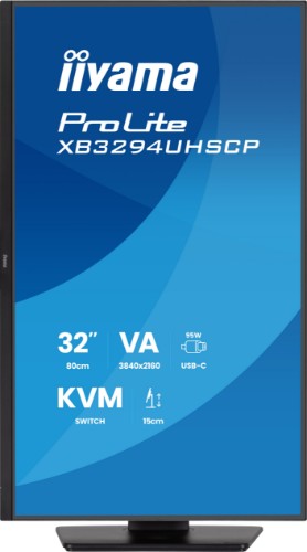 iiyama ProLite XB3294UHSCP-B1 computer monitor 80 cm (31.5") 3840 x 2160 pixels 4K Ultra HD Black