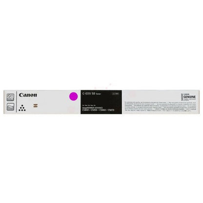 Canon 3768C002/C-EXV58LM Toner magenta, 26K pages ISO/IEC 19752 for Canon IR DX C 5800