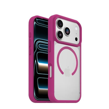 OtterBox React MagSafe Series for Apple iPhone 17 Pro, Rose Crystal