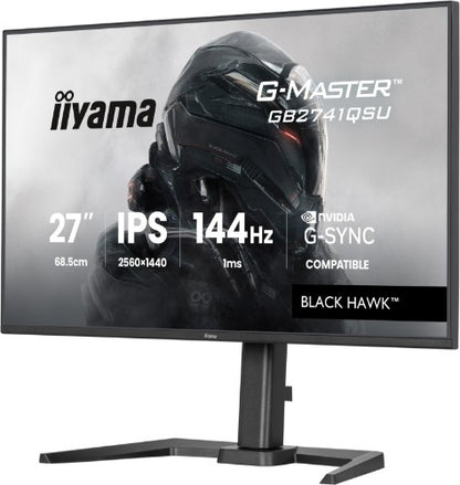 iiyama G-MASTER GB2741QSU-B1 computer monitor 68.6 cm (27") 2560 x 1440 pixels Black