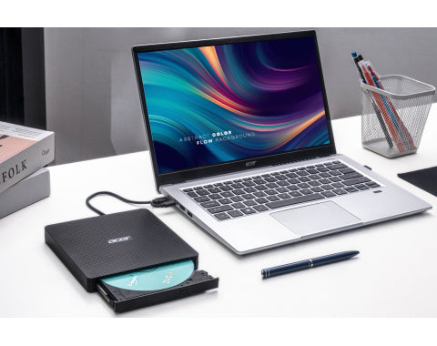 Acer Portable DVD Writer AXD001 optical disc drive DVD±RW Black