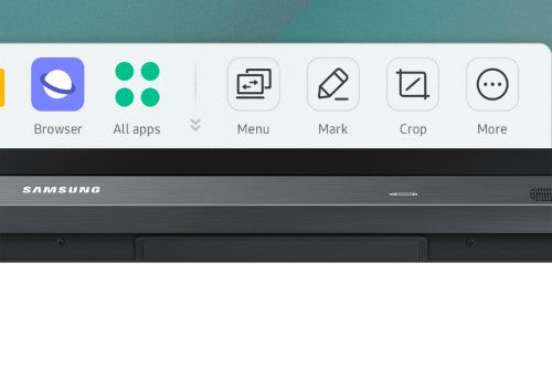 Samsung WA75C interactive whiteboard 190.5 cm (75") 3840 x 2160 pixels Touchscreen Black