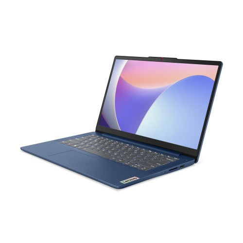 Lenovo IdeaPad Slim 3 14IAN8 Intel® N N100 Laptop 35.6 cm (14") Full HD 4 GB LPDDR5-SDRAM 128 GB Flash Wi-Fi 6 (802.11ax) Windows 11 Home in S mode UK English Blue
