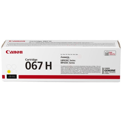 Canon 5103C002/067H Toner cartridge yellow high-capacity, 2.35K pages ISO/IEC 19752 for Canon MF 655