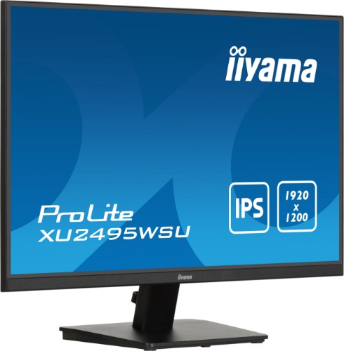 iiyama ProLite XU2495WSU-B7 computer monitor 61 cm (24") 1920 x 1200 pixels WUXGA LED Black