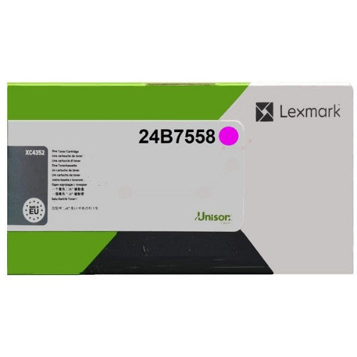 Lexmark 24B7558 Toner-kit magenta Project, 15K pages ISO/IEC 19752 for Lexmark XC 4352