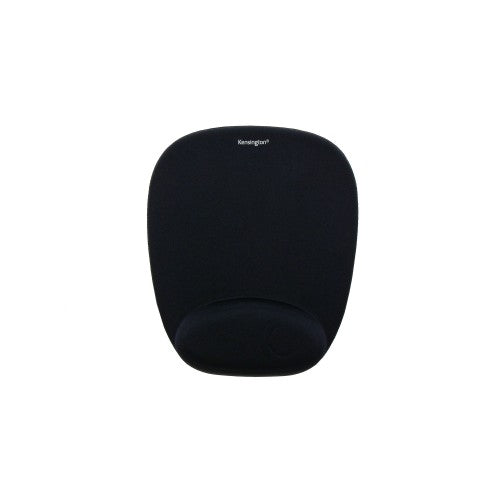Kensington Foam Mousepad with Integral Wrist Rest Black