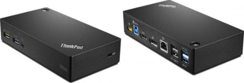 Lenovo 03X6898 laptop dock/port replicator Wired USB 3.2 Gen 1 (3.1 Gen 1) Type-A Black