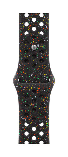 Apple MG9Y4ZM/A Smart Wearable Accessories Band Black Aluminium, Fluoroelastomer