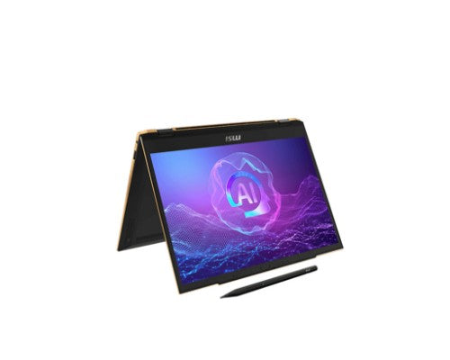 MSI SUMMIT 13 AI EVO A2HMTG-069UK laptop Intel Core Ultra 7 255H Hybrid (2-in-1) 33.8 cm (13.3") Touchscreen Full HD+ 32 GB LPDDR5-SDRAM 1 TB SSD Wi-Fi 7 (802.11be) Windows 11 Home UK English Black