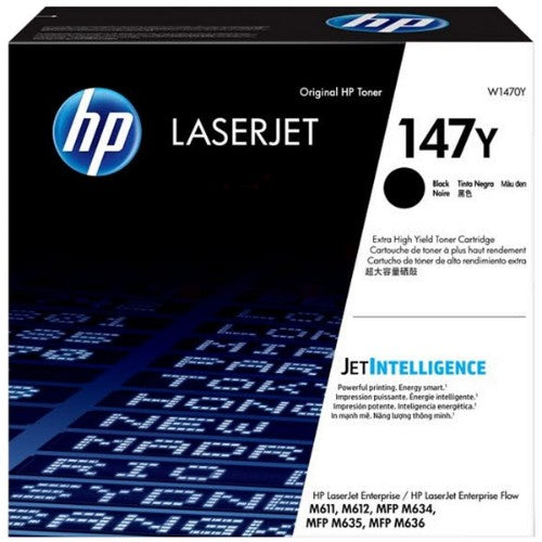 HP W1470Y/147Y Toner cartridge extra High-Capacity, 42K pages ISO/IEC 19752 for HP LaserJet M 611