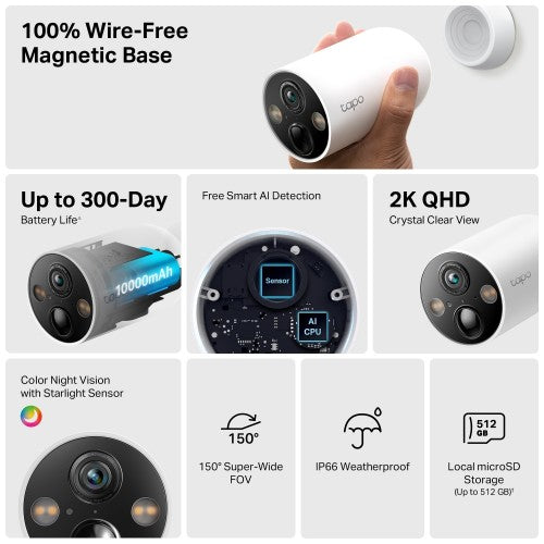 TP-Link Tapo Smart Wire-Free Security Camera