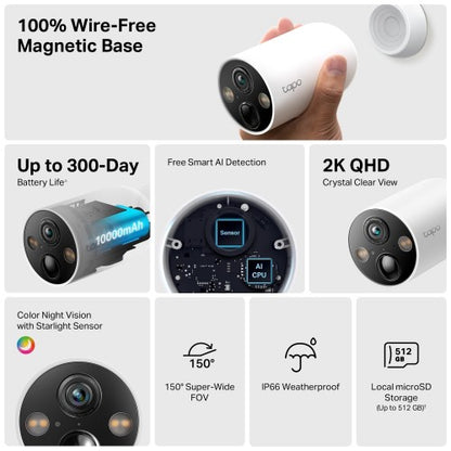 TP-Link Tapo Smart Wire-Free Security Camera