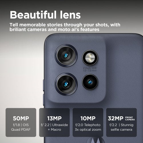 Motorola edge 50 Neo 16.1 cm (6.36") Dual SIM Android 14 5G USB Type-C 8 GB 256 GB 4310 mAh Grey