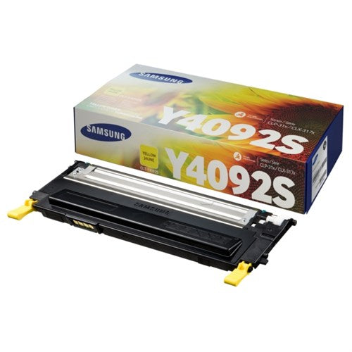 HP SU482A/CLT-Y4092S Toner yellow, 1K pages ISO/IEC 19798 for Samsung CLP-310