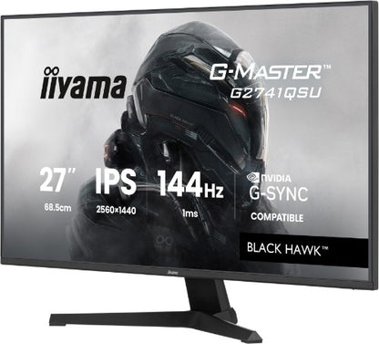 iiyama G-MASTER G2741QSU-B1 computer monitor 68.6 cm (27") 2560 x 1440 pixels Black