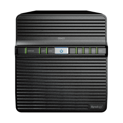 Synology DiskStation DS423 NAS/storage server Realtek RTD1619B 2 GB DDR4 DiskStation Manager Black