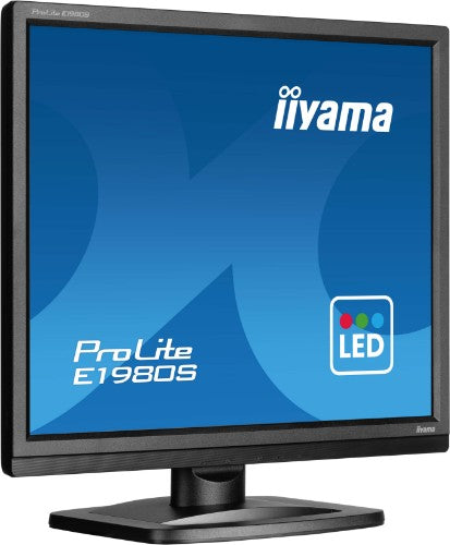 iiyama ProLite E1980S-B1 computer monitor 48.3 cm (19") 1280 x 1024 pixels VGA LED Black