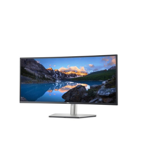 DELL UltraSharp U3423WE computer monitor 86.7 cm (34.1") 3440 x 1440 pixels UltraWide Quad HD LCD Silver