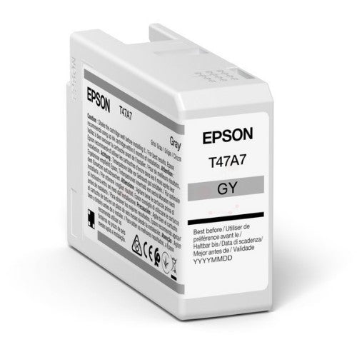 Epson C13T47A700/T47A7 Ink cartridge gray 50ml for Epson SC-P 900