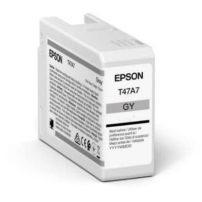 Epson C13T47A700/T47A7 Ink cartridge gray 50ml for Epson SC-P 900
