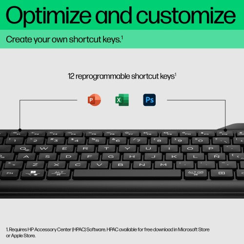 HP 475 Dual-Mode Wireless Keyboard