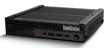 Lenovo ThinkStation P3 Tiny Intel® Core™ i7 i7-14700 32 GB DDR5-SDRAM 1 TB SSD NVIDIA T1000 Windows 11 Pro Mini PC Workstation Black