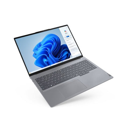 Lenovo ThinkBook 16 G7 IML Intel Core Ultra 7 155H Laptop 40.6 cm (16") WUXGA 16 GB LPDDR5-SDRAM 512 GB SSD Wi-Fi 6E (802.11ax) Windows 11 Pro UK English Grey