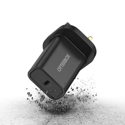 OtterBox Standard UK Wall Charger 30W - 1X USB-C 30W USB-PD Black