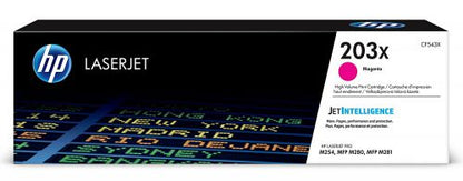 HP CF543X/203X Toner cartridge magenta high-capacity, 2.5K pages ISO/IEC 19798 for HP Pro M 254