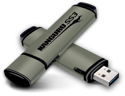 iStorage Kanguru SS3™ SuperSpeed USB3.0 32GB |Secure Flash Drive| Physical Write Protect Switch | Windows “Ready Boost” compatible | Simple Driverless Setup | Plug and Play