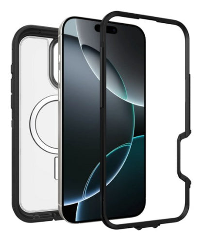 OtterBox Defender Series XT Clear for MagSafe for Apple iPhone 16 Pro Max, Dark Side
