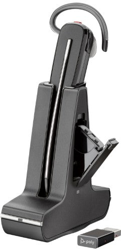 HP Poly Savi 8245 DECT 1880-1900 MHz Headset +USB-A to USB-C Cable +D400