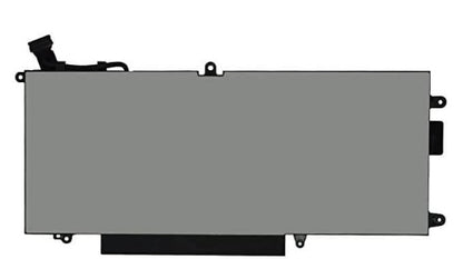 Origin Storage DELL Main Battery Pack 7.6V 7500mAh 60Wh - Battery - 7 500 mAh