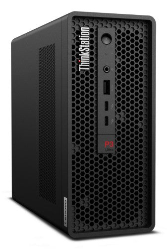 Lenovo ThinkStation P3 Ultra SFF Intel® Core™ i7 i7-14700 16 GB DDR5-SDRAM 512 GB SSD NVIDIA T1000 Windows 11 Pro Mini Tower Workstation Black