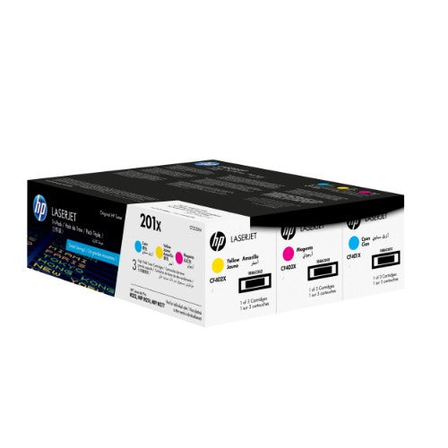 HP CF253XM/201X Toner cartridge MultiPack C,M,Y, 3x2.3K pages ISO/IEC 19752 Pack=3 for HP Pro M 252