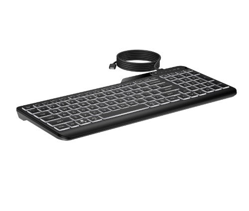 HP 400 Backlit Wired Keyboard