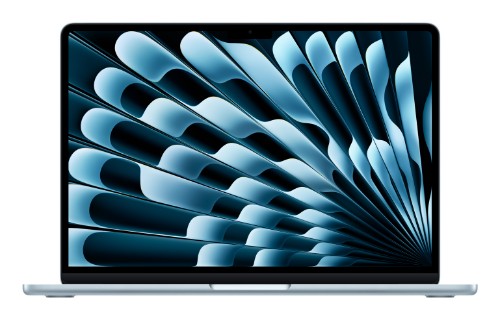 Apple MacBook Air 13-inch : M4 chip with 10-core CPU and 8-core GPU, 16GB, 256GB SSD - Sky Blue