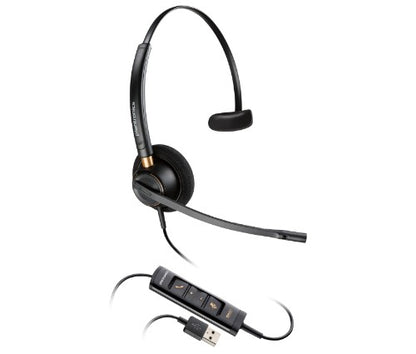 HP Poly EncorePro 515 Microsoft Teams Certified Monoaural with USB-A Headset