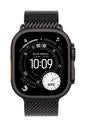Apple 49mm Black Titanium Milanese Loop - Medium