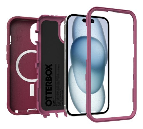 OtterBox Defender Series for MagSafe for Apple iPhone 16e/15/14/13, Foxberry