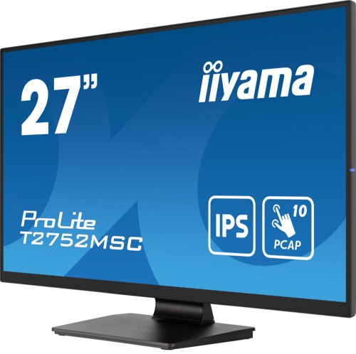 iiyama ProLite T2752MSC-B1 computer monitor 68.6 cm (27") 1920 x 1080 pixels Full HD LED Touchscreen Black